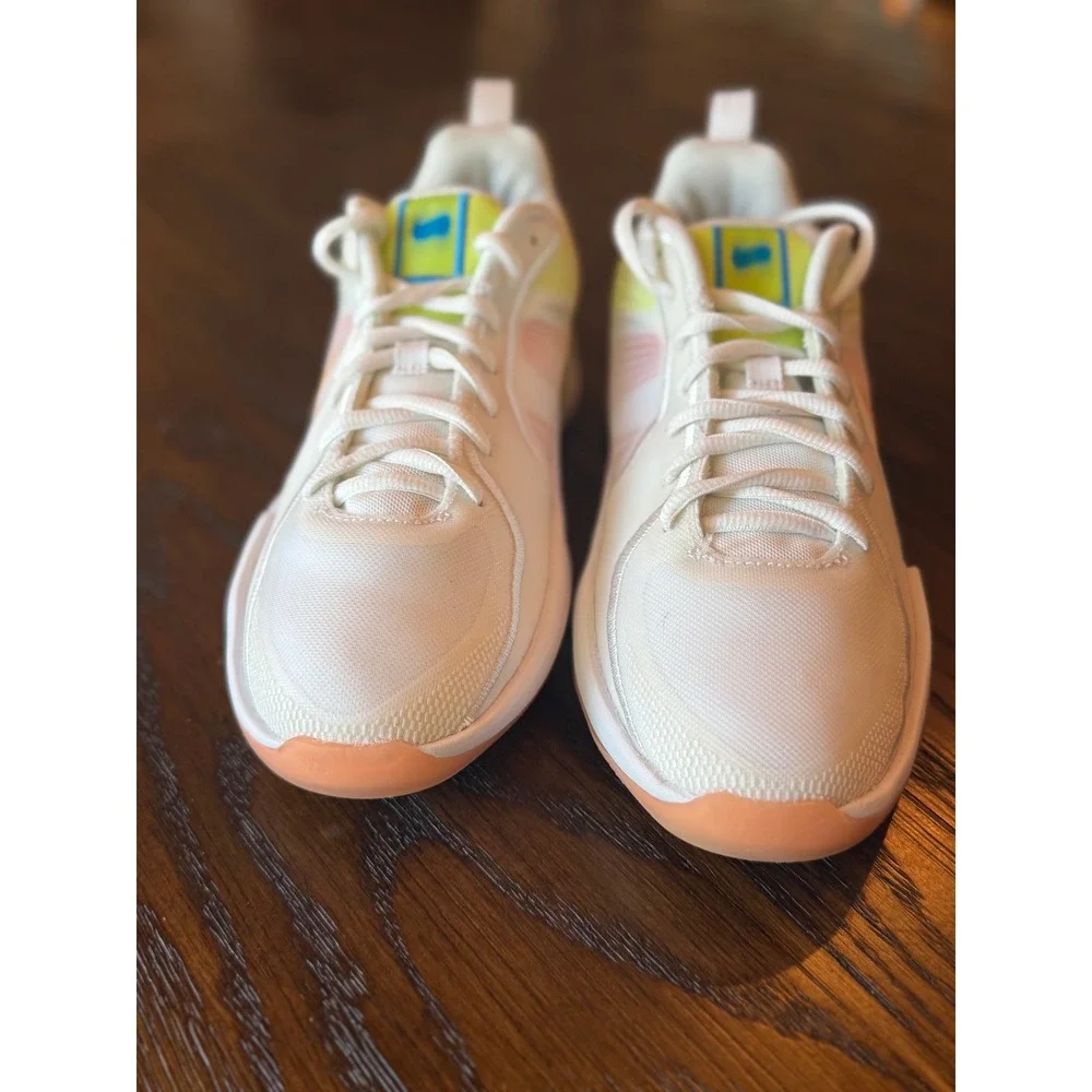 Nike Sabrina 2 SE Basketball Shoes Kids 5Y White Lime Apricot Excellent Sneakers